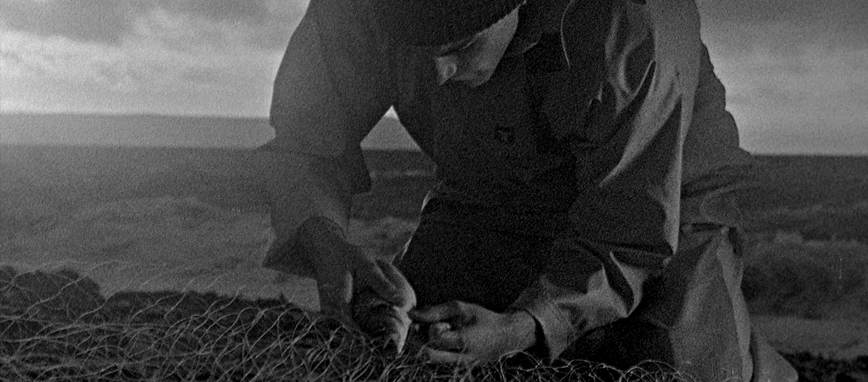 Man wields fish in Bait