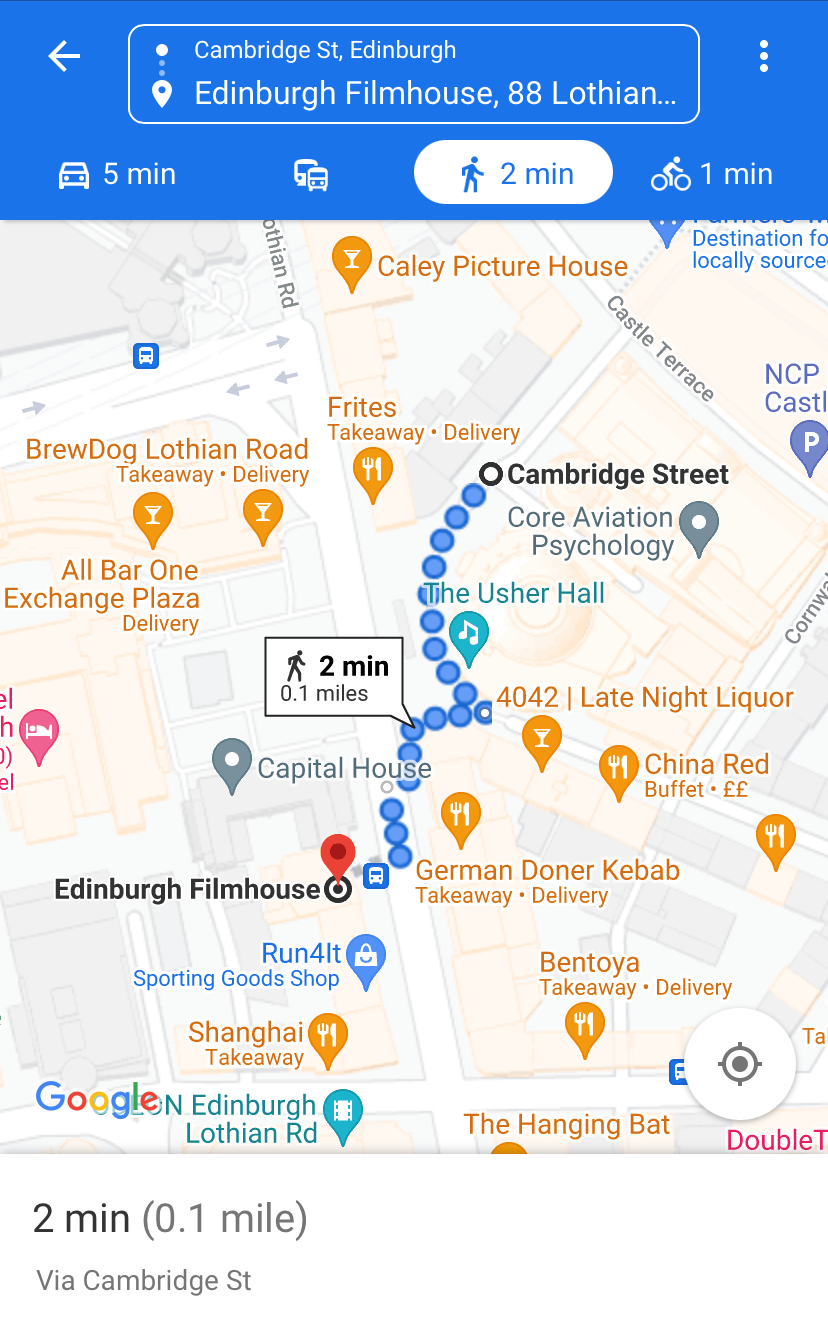 Cambridge Street Accessible Parking