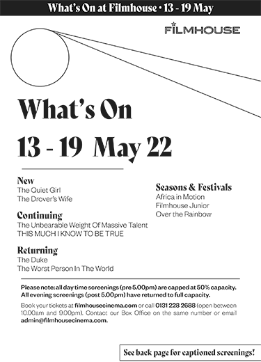 FH What's On 13 - 19 May